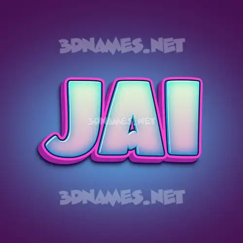 jai in Phat Purple style - 3D name wallpaper jai in Phat Purple style - 3D name wallpaper