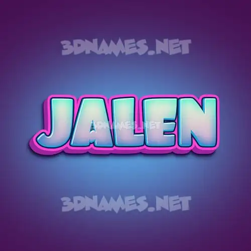 jalen in Phat Purple style - 3D name wallpaper jalen in Phat Purple style - 3D name wallpaper