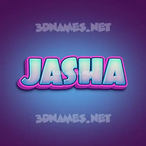jasha in Phat Purple style - 3D name wallpaper jasha in Phat Purple style - 3D name wallpaper