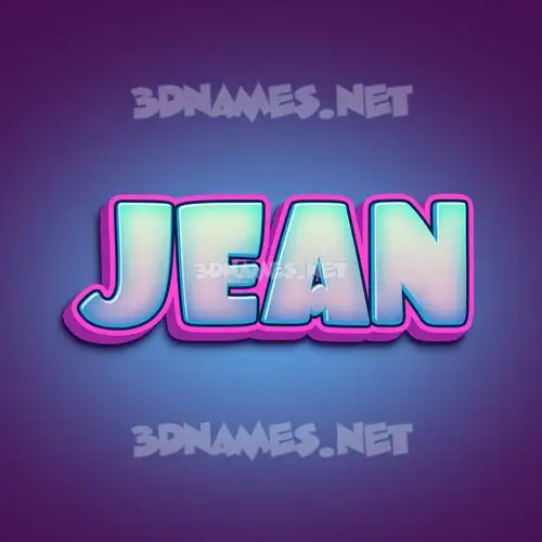 jean in Phat Purple style - 3D name wallpaper jean in Phat Purple style - 3D name wallpaper