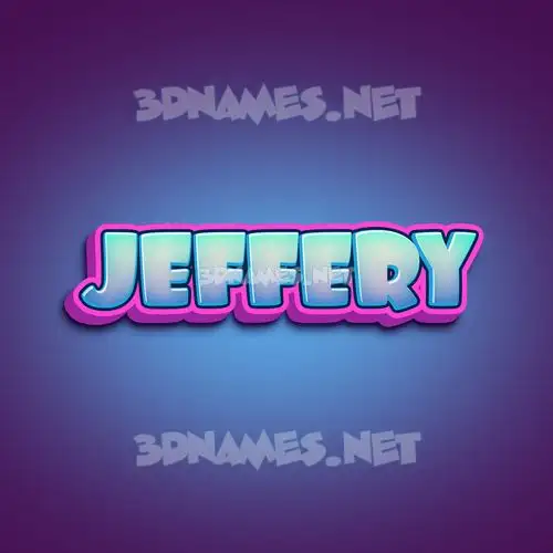 jeffery in Phat Purple style - 3D name wallpaper jeffery in Phat Purple style - 3D name wallpaper