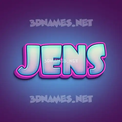 jens in Phat Purple style - 3D name wallpaper jens in Phat Purple style - 3D name wallpaper