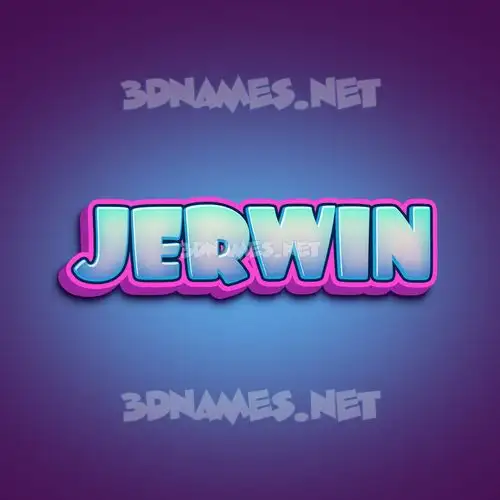 jerwin in Phat Purple style - 3D name wallpaper jerwin in Phat Purple style - 3D name wallpaper