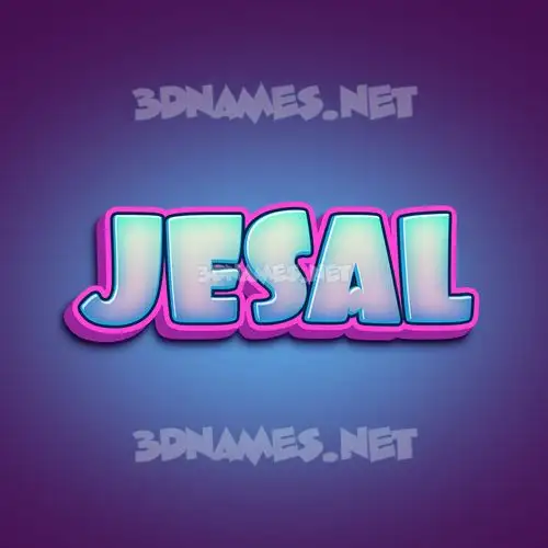 jesal in Phat Purple style - 3D name wallpaper jesal in Phat Purple style - 3D name wallpaper