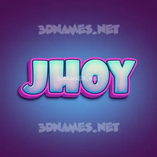 jhoy in Phat Purple style - 3D name wallpaper jhoy in Phat Purple style - 3D name wallpaper