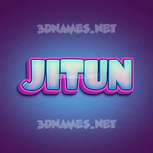 jitun in Phat Purple style - 3D name wallpaper jitun in Phat Purple style - 3D name wallpaper