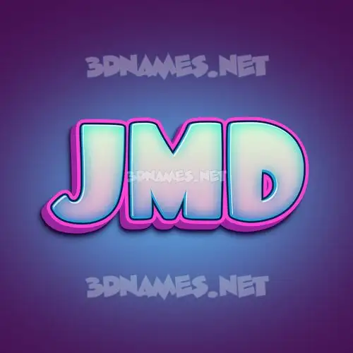 jmd in Phat Purple style - 3D name wallpaper jmd in Phat Purple style - 3D name wallpaper