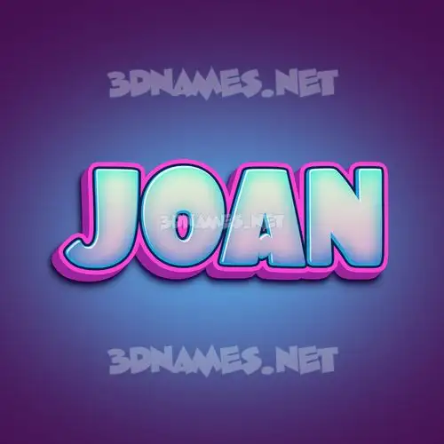 joan in Phat Purple style - 3D name wallpaper joan in Phat Purple style - 3D name wallpaper