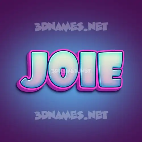 joie in Phat Purple style - 3D name wallpaper joie in Phat Purple style - 3D name wallpaper