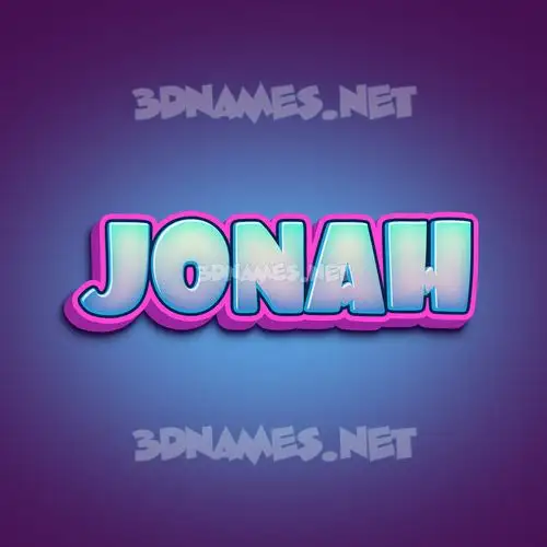 jonah in Phat Purple style - 3D name wallpaper jonah in Phat Purple style - 3D name wallpaper