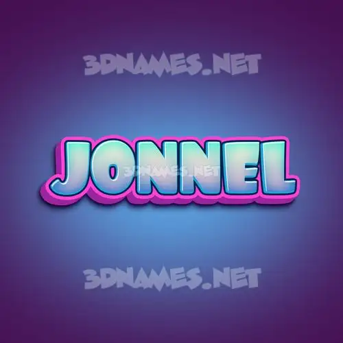 jonnel in Phat Purple style - 3D name wallpaper jonnel in Phat Purple style - 3D name wallpaper