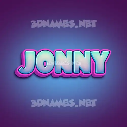 jonny in Phat Purple style - 3D name wallpaper jonny in Phat Purple style - 3D name wallpaper