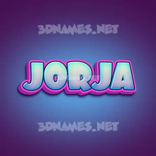 jorja in Phat Purple style - 3D name wallpaper jorja in Phat Purple style - 3D name wallpaper