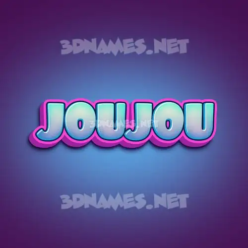 joujou in Phat Purple style - 3D name wallpaper joujou in Phat Purple style - 3D name wallpaper