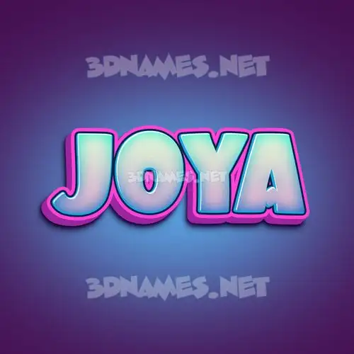 joya in Phat Purple style - 3D name wallpaper joya in Phat Purple style - 3D name wallpaper