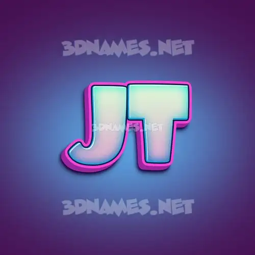 jt in Phat Purple style - 3D name wallpaper jt in Phat Purple style - 3D name wallpaper
