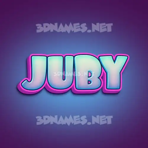 juby in Phat Purple style - 3D name wallpaper juby in Phat Purple style - 3D name wallpaper