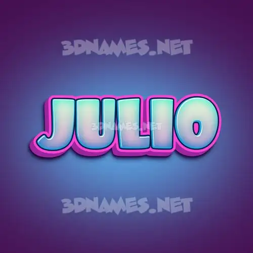julio in Phat Purple style - 3D name wallpaper julio in Phat Purple style - 3D name wallpaper