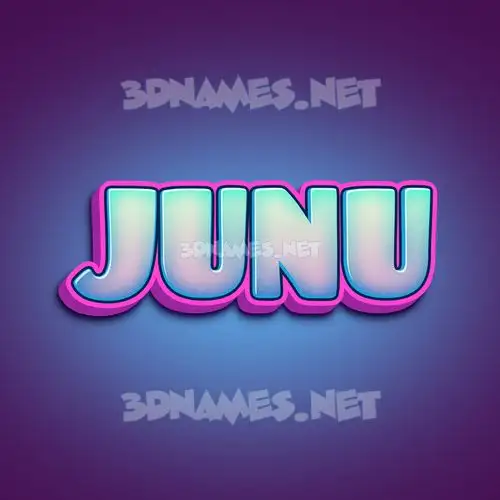 junu in Phat Purple style - 3D name wallpaper junu in Phat Purple style - 3D name wallpaper