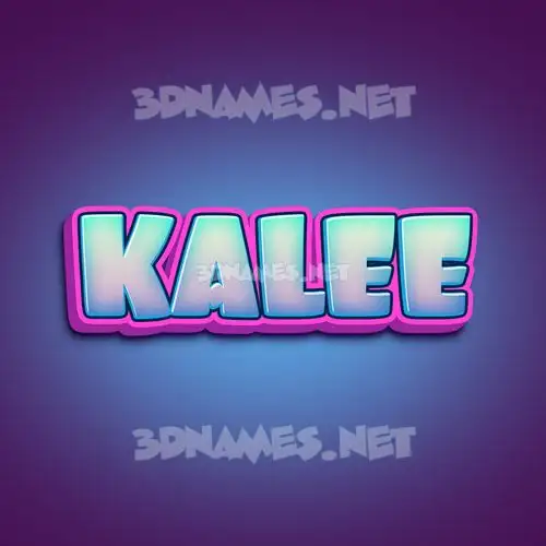 kalee in Phat Purple style - 3D name wallpaper kalee in Phat Purple style - 3D name wallpaper