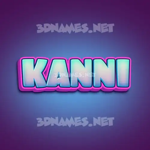 kanni in Phat Purple style - 3D name wallpaper kanni in Phat Purple style - 3D name wallpaper