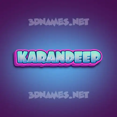 karandeep in Phat Purple style - 3D name wallpaper karandeep in Phat Purple style - 3D name wallpaper