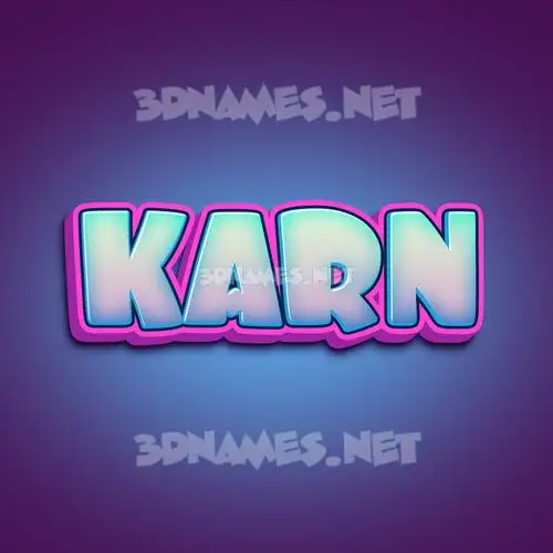 karn in Phat Purple style - 3D name wallpaper karn in Phat Purple style - 3D name wallpaper