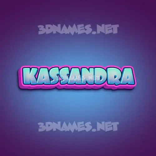 kassandra in Phat Purple style - 3D name wallpaper kassandra in Phat Purple style - 3D name wallpaper