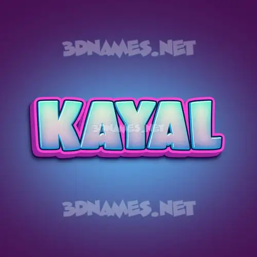 kayal in Phat Purple style - 3D name wallpaper kayal in Phat Purple style - 3D name wallpaper