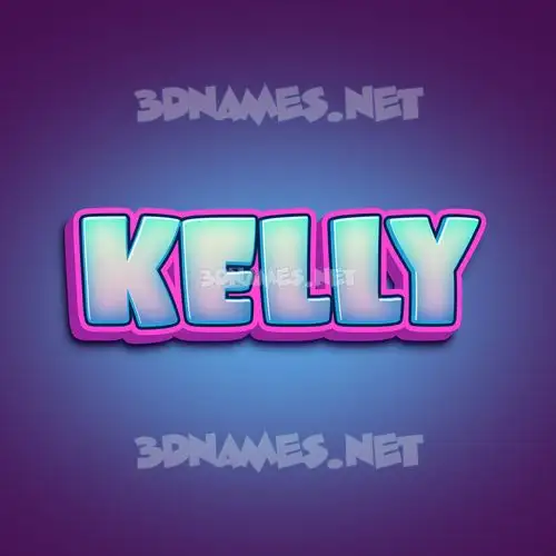 kelly in Phat Purple style - 3D name wallpaper kelly in Phat Purple style - 3D name wallpaper