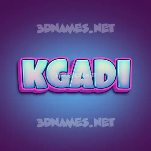 kgadi in Phat Purple style - 3D name wallpaper kgadi in Phat Purple style - 3D name wallpaper