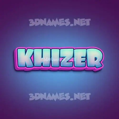 khizer in Phat Purple style - 3D name wallpaper khizer in Phat Purple style - 3D name wallpaper