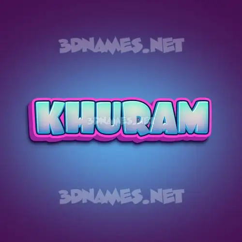 khuram in Phat Purple style - 3D name wallpaper khuram in Phat Purple style - 3D name wallpaper