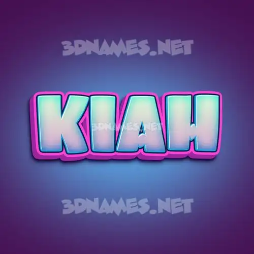 kiah in Phat Purple style - 3D name wallpaper kiah in Phat Purple style - 3D name wallpaper
