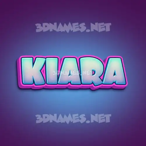 kiara in Phat Purple style - 3D name wallpaper kiara in Phat Purple style - 3D name wallpaper