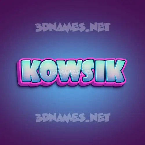 kowsik in Phat Purple style - 3D name wallpaper kowsik in Phat Purple style - 3D name wallpaper