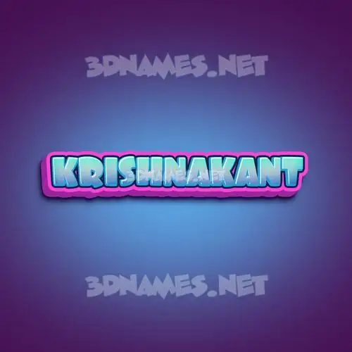 krishnakant in Phat Purple style - 3D name wallpaper krishnakant in Phat Purple style - 3D name wallpaper