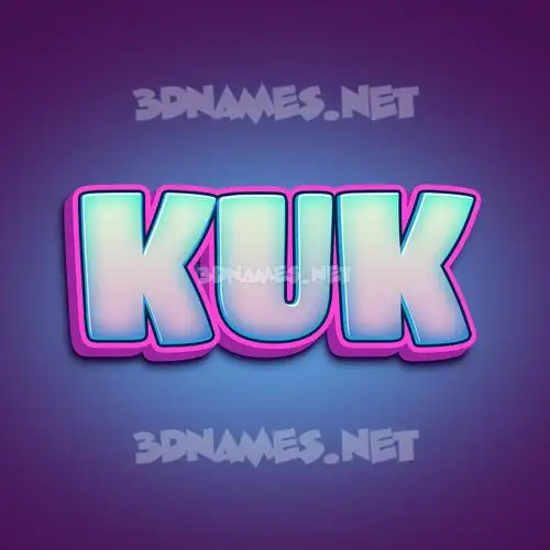 kuk in Phat Purple style - 3D name wallpaper kuk in Phat Purple style - 3D name wallpaper