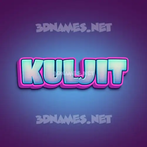kuljit in Phat Purple style - 3D name wallpaper kuljit in Phat Purple style - 3D name wallpaper
