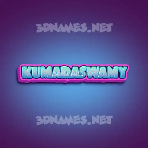 kumaraswamy in Phat Purple style - 3D name wallpaper kumaraswamy in Phat Purple style - 3D name wallpaper