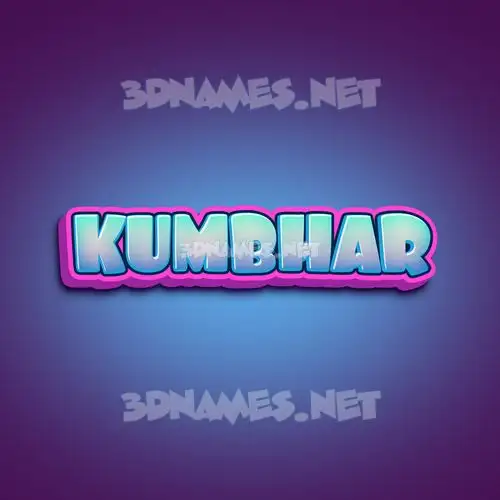 kumbhar in Phat Purple style - 3D name wallpaper kumbhar in Phat Purple style - 3D name wallpaper
