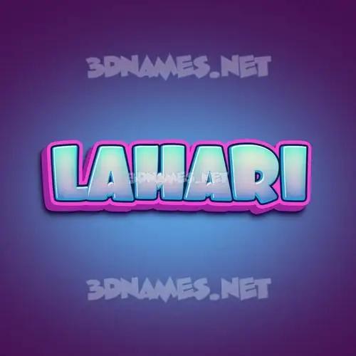 lahari in Phat Purple style - 3D name wallpaper lahari in Phat Purple style - 3D name wallpaper
