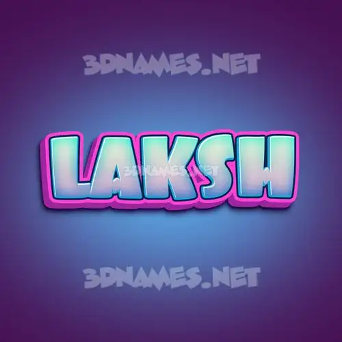 laksh in Phat Purple style - 3D name wallpaper laksh in Phat Purple style - 3D name wallpaper