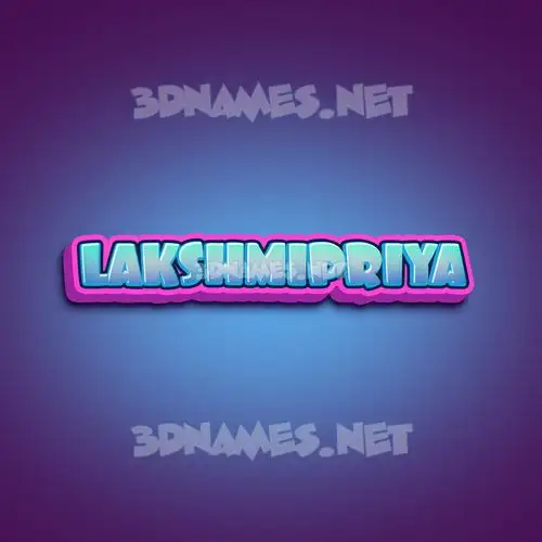 lakshmipriya in Phat Purple style - 3D name wallpaper lakshmipriya in Phat Purple style - 3D name wallpaper
