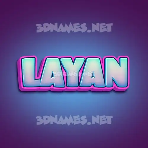 layan in Phat Purple style - 3D name wallpaper layan in Phat Purple style - 3D name wallpaper