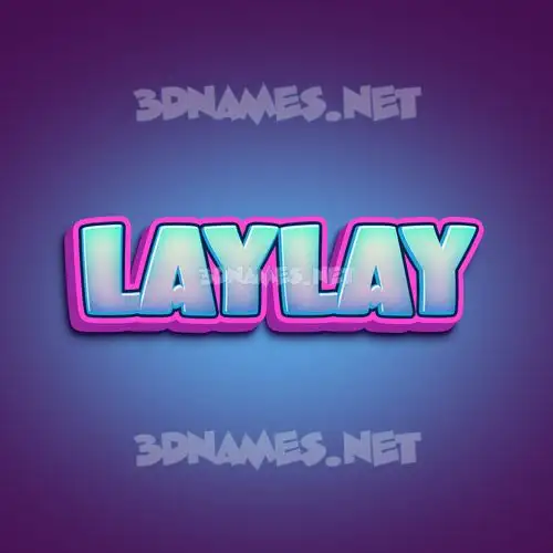 laylay in Phat Purple style - 3D name wallpaper laylay in Phat Purple style - 3D name wallpaper