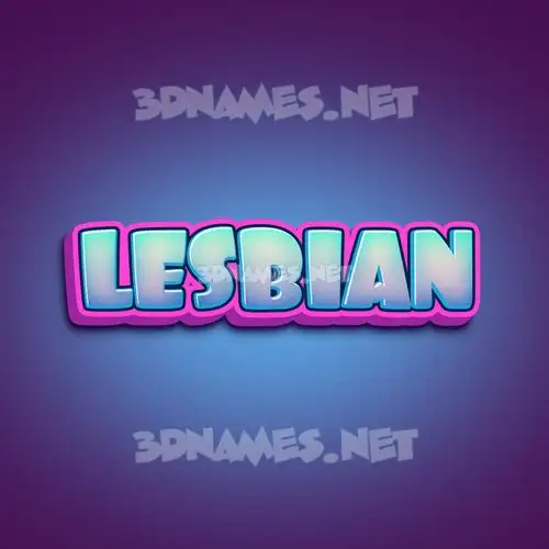lesbian in Phat Purple style - 3D name wallpaper lesbian in Phat Purple style - 3D name wallpaper