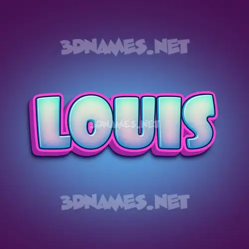 louis in Phat Purple style - 3D name wallpaper louis in Phat Purple style - 3D name wallpaper