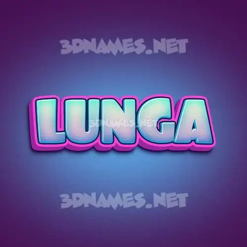 lunga in Phat Purple style - 3D name wallpaper lunga in Phat Purple style - 3D name wallpaper