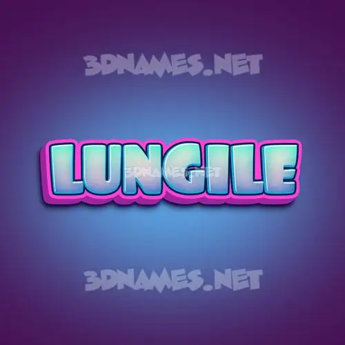 lungile in Phat Purple style - 3D name wallpaper lungile in Phat Purple style - 3D name wallpaper